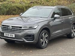 Grey Used 2019 VW Touareg R-line SUV | £26,900 (Fair price)