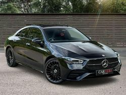 Black Used 2023 Mercedes CLA200 AMG Line Premium Plus Coupe | £31,100 (Expensive)