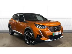 Orange Used 2022 Peugeot e-2008 GTi SUV | £14,669 (Fair price)