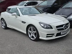 White Used 2012 Mercedes SLK250 AMG Cabriolet | £6,990 (Fair price)