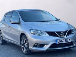Silver Used 2017 Nissan Pulsar N-Connecta Hatchback | £7,990 (Fair price)