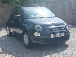 Black Used 2016 Fiat 500 Pop Hatchback | £5,998 (Fair price)