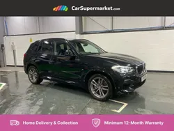 Black Used 2021 BMW X3 M Sport SUV | £28,197 (Good price)