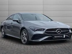 Mountain grey Used 2024 Mercedes CLA250e Executive Sedan | £27,990 (Fair price)