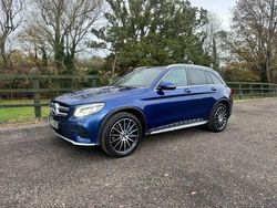 Blue Used 2017 Mercedes GLC250 AMG line Estate | £14,450 (Good price)