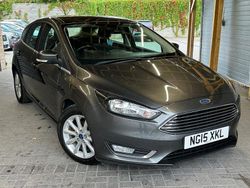 Grey Used 2015 Ford Focus Titanium Hatchback | £8,395 (Fair price)