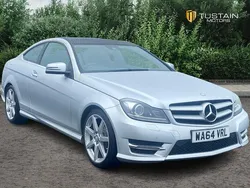 Silver Used 2014 Mercedes C250 Sport Edition Coupe | £9,299 (Good price)