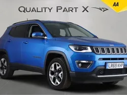 Blue Used 2019 Jeep Compass Limited SUV | £15,080 (Fair price)