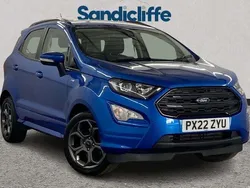 Blue Used 2022 Ford Ecosport ST-Line SUV | £13,632 (Fair price)