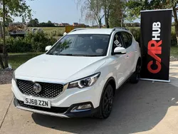 White Used 2018 MG ZS Excite Sedan | £7,999 (Fair price)