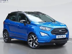 Used 2022 Ford Ecosport ST-Line SUV | £13,599 (Fair price)