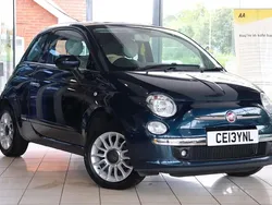 Blue Used 2013 Fiat 500C Lounge Cabriolet | £4,020 (Good price)