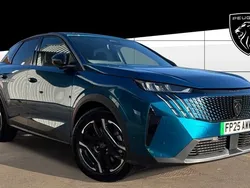 Blue Used 2025 Peugeot e-3008 Allure SUV | £37,990