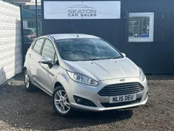 Silver Used 2015 Ford Fiesta Zetec Hatchback | £3,500 (Fair price)