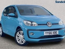 Blue Used 2018 VW up! high up! Hatchback | £7,483 (Good price)
