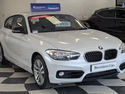 White Used 2018 BMW 118 Sport Line Hatchback | £9,995 (Super price)