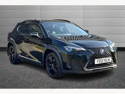 Velvet black Used 2021 Lexus UX 250h Sport Line SUV | £15,995 (Fair price)