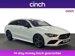 White Used 2023 Mercedes CLA180 AMG Line Premium Sedan | £22,929 (Fair price)