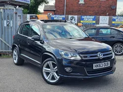 Black Used 2014 VW Tiguan R-line SUV | £6,995 (Fair price)