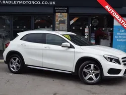White Used 2016 Mercedes GLA220 AMG line SUV | £12,000 (Fair price)