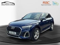 Blue Used 2021 Audi Q5 S-Line SUV | £22,795 (Fair price)