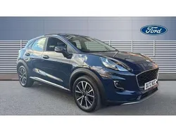 Blue Used 2022 Ford Puma Gen-E Titanium SUV | £14,479 (Good price)