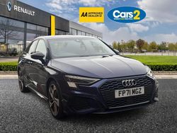 Blue Used 2021 Audi A3 Comfort Sedan | £21,750 (Fair price)