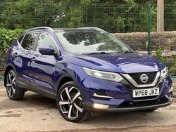 Blue Used 2019 Nissan Qashqai Tekna SUV | £10,350 (Good price)