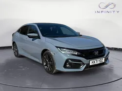 Grey Used 2021 Honda Civic EX Hatchback | £13,949 (Fair price)