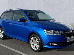 Blue Used 2019 Skoda Fabia SE Hatchback | £8,990 (A bit pricey)