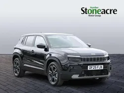 Black New 2025 Jeep Avenger Summit SUV | £23,495 (Fair price)