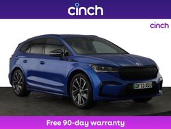 Blue Used 2023 Skoda Enyaq iV SportlinePlus SUV | £28,499 (Expensive)