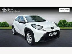White Used 2023 Toyota Aygo PURE Hatchback | £11,657 (Fair price)