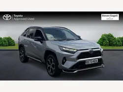 Silver Used 2023 Toyota RAV4 Hybrid SUV | £33,765 (A bit pricey)