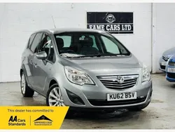 Silver Used 2012 Vauxhall Meriva MPV | £1,500 (Good price)