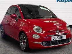 Red Used 2023 Fiat 500 Red Hatchback | £10,990 (Fair price)