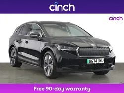 Black Used 2024 Skoda Enyaq iV SUV | £27,599