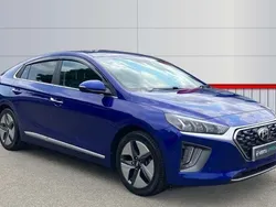 Blue Used 2021 Hyundai Ioniq Premium SE Sedan | £16,904 (Fair price)