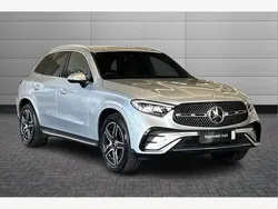 Silver Used 2024 Mercedes GLC300e AMG line SUV | £42,850 (Expensive)