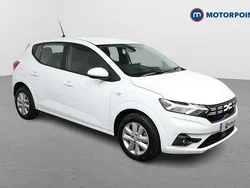 White Used 2023 Dacia Sandero Expression Hatchback | £12,149 (Fair price)