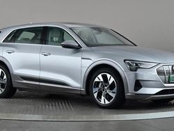 Silver Used 2020 Audi e-tron SUV | £21,998 (Fair price)