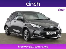 Grey Used 2021 Toyota Yaris Hybrid Hatchback | £16,989 (Fair price)