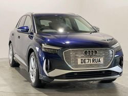 Blue Used 2021 Audi Q4 e-tron S-Line SUV | £21,499 (Good price)