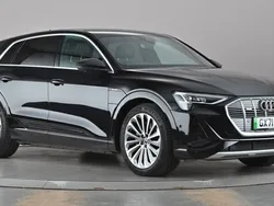 Black Used 2021 Audi e-tron S-Line SUV | £20,399 (Good price)