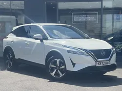 White Used 2022 Nissan Qashqai N-Connecta SUV | £17,495 (Fair price)