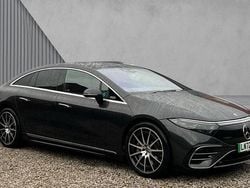 Metallic paint graphite grey Used 2022 Mercedes EQS450+ AMG Line Premium Sedan | £49,680 (Fair price)