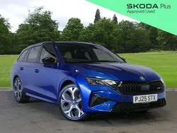 Blue Used 2025 Skoda Octavia vRS Estate | £33,985