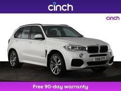 White Used 2018 BMW X5 M Sport SUV | £26,599 (Good price)