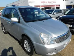 Silver Used 2010 Kia Sedona 2 MPV | £4,995 (Fair price)