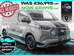 Grey New 2024 Ford Transit Sport Van | £31,995 (Expensive)